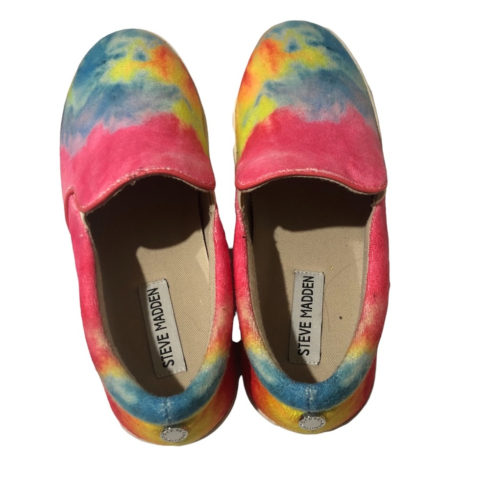 NWOT Steve Madden Tie Dye Sneakers - Picture 10 of 10